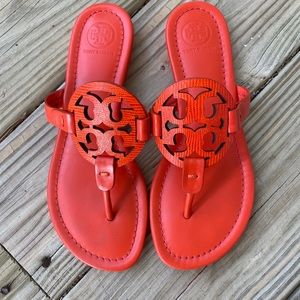 Tory Burch Miller Flip Flop Orange